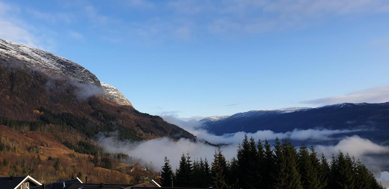 New And Exclusive Cottage In Voss With A Great View Skulestadmo Zewnętrze zdjęcie