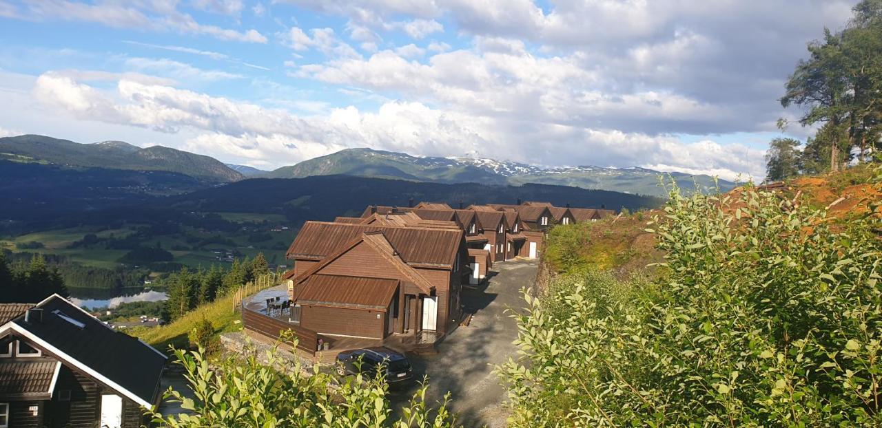 New And Exclusive Cottage In Voss With A Great View Skulestadmo Zewnętrze zdjęcie