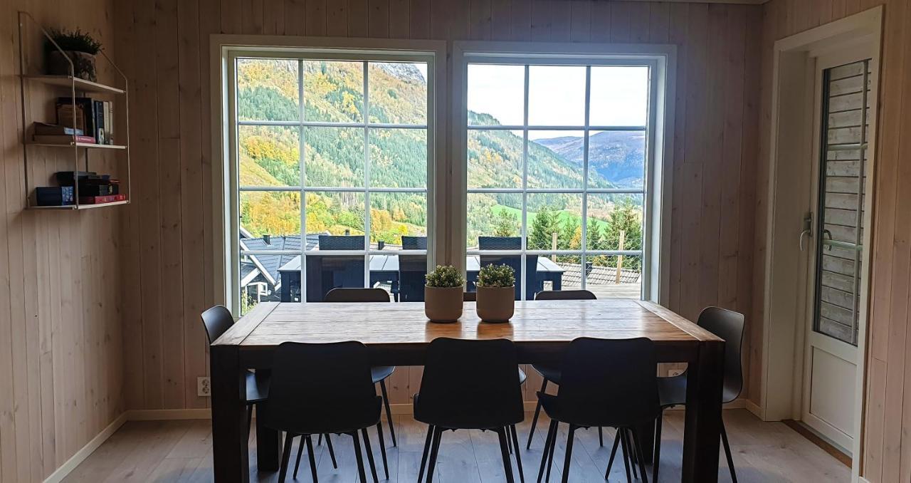 New And Exclusive Cottage In Voss With A Great View Skulestadmo Zewnętrze zdjęcie